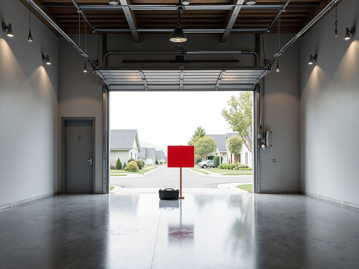 Commercial-grade pull-up station with heavy steel frame, black powder coating, positioned in well-lit garage gym with concrete floor
